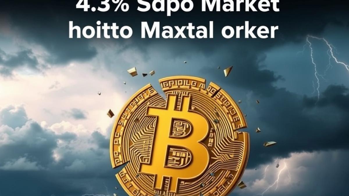 Kripto Pazar Tepkisi: 24 Saatte %4.3 Düşüş